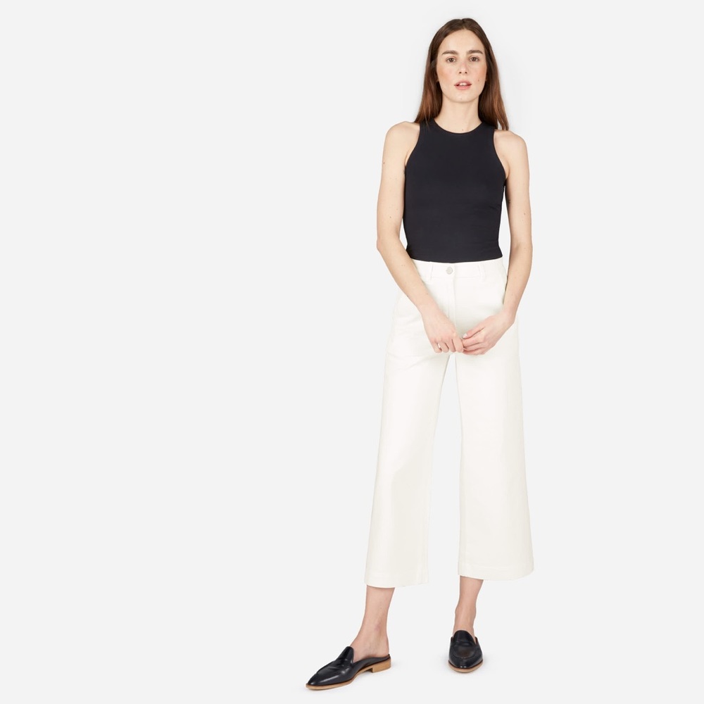The Wide Leg Crop Pant – $68